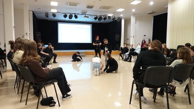 Workshop "tvorivá dramatika" s lektorkou Maricou Šiškovou