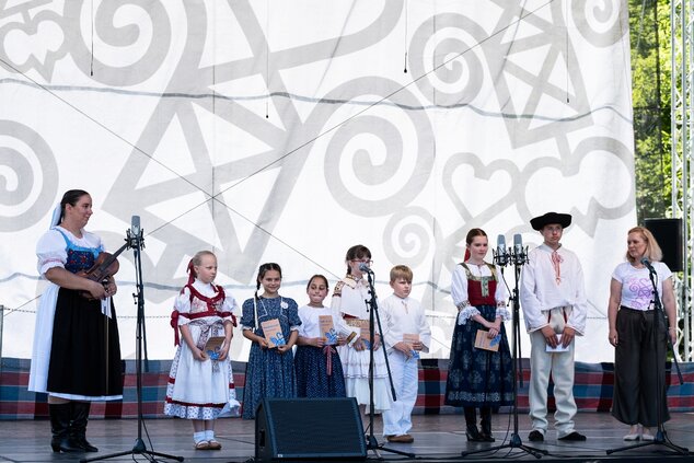 Mladé výhonky: program úspešných detských interpretov hudobného folklóru ©Samuel Kunik