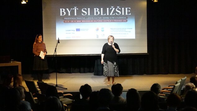 Otvorenie podujatia - príhovor riaditeľky RKC v Prievidzi Mgr. Ľudmily Húskovej