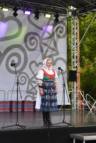 Komponovaný program FSk z hornej Nitry: Magdaléna Vaňová FSk Lubená Poluvsie ©Petra Obonova 13.6.2026