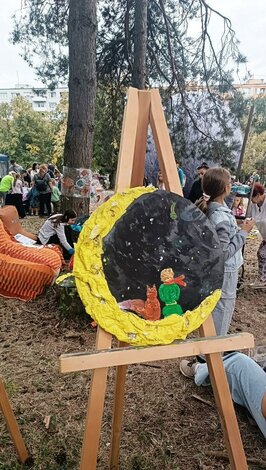 Malý princ pod hviezdnou oblohou - plenér