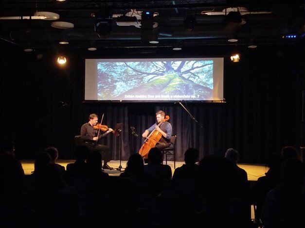 Koncert husľového virtuóza Andreja Barana a violončelistu Michala Haringa