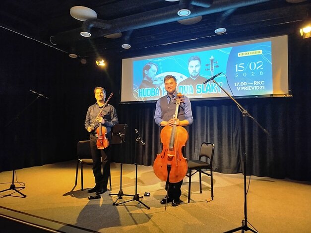 Úspešný koncert Andreja Barana a Michala Haringa v Prievidzi