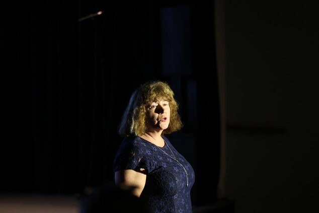 Recitátorka Jana Vidová - víťazka festivalu Beniakove Chynorany ©Vladimír Štrbík www.codnes.sk