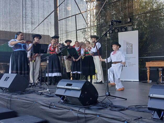 ĽH Rudnianska muzika a DFS Malá Rokôška Nitrianske Rudno