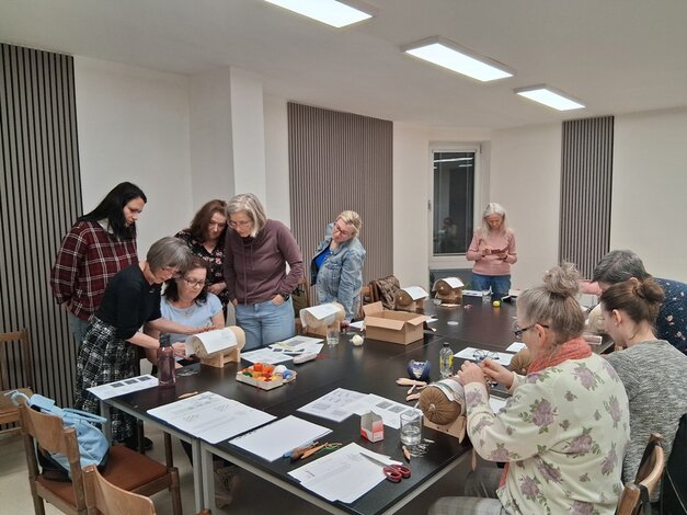 Kurz paličkovania s lektorkou - paličkárkou Kristínou Podmanickou