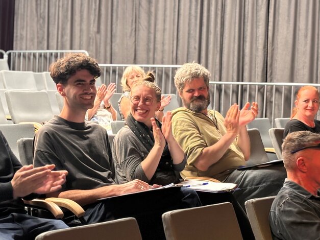 Odborná porota: Mgr. art. Roman Poliak – nezávislý divadelník, režisér a dramaturg, Mgr. art. Miriam Kičiňová – dramaturgička, riaditeľka Činohry SND v Bratislave a Mgr. art. Miroslav Zwiefelhofer – dramaturg a divadelný publicista