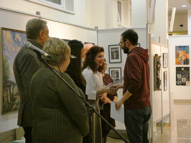 Karol Hájiček - čestné uznanie - kresba / grafika (veková skupina od 25 rokov)