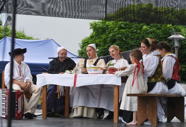 Stretnutie – doma a vo svete - program folklórnych skupín hornej Nitry - Marinka