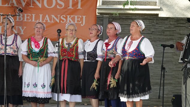 Folklórna skupina Bukovec z Diviak nad Nitricou