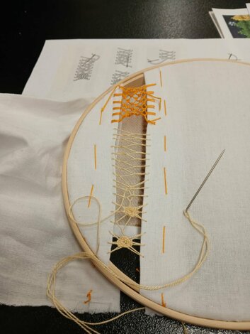 Zimné večery – spojovacie švíky - ZV - spoj svik 17