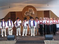 Vystúpenie folklórnej skupiny Hájiček z Chrenovca - Brusna