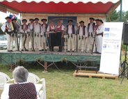 Vystúpenie folklórnej skupiny Hájiček z Chrenovca-Brusna