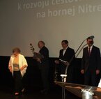 Odovzdanie cien Oblastnej org. cestovného ruchu reg. Horná Nitra - Bojnice