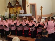 Vystúpenie speváckeho zboru Roveň z Poruby