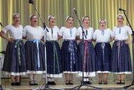 Vidiečanova Habovka: Ženská spevácka skupina FSk Bazalička z Ráztočna (strieborné pásmo)