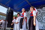 Veselože: program detských folklór. súborov Malá Rokôška, Nitr. Rudno ©Karol Kobella
