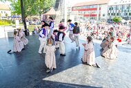 Veselože: program detských folklór. súborov prípravka Malý Vtáčnik, Prievidza ©Karol Kobella