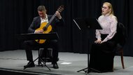 Koncert v podaní sopranistky Jany Pastorkovej a gitaristu Karola Kompasa