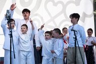 Veselože: program detských folklórnych súborov z hornej Nitry - Malá Lubená ©Samuel Kunik