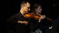 Juraj Tomka - husle a Zuzana Manera Biščáková - klavír