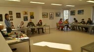Výtvarný workshop krkváž s lektorkou Mgr. art. Líviou Boliešikovou