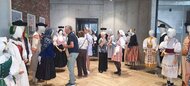 Výstava tradičného ľudového odevu hornej Nitry a Slovácka a tradičnej ľudovej architektúry hornej Nitry