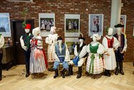 Výstava tradičného ľudového odevu hornej Nitry a Slovácka ©Radovan Chvíla, Jana Gálová, Romana Habartová