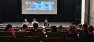Odborná porota (zľava) Lukáš Matejka, Tomáš Gregor a Agnes Dimun