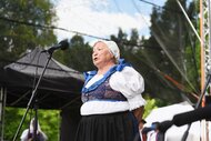 Komponovaný program FSk z hornej Nitry: Stretnutie - Eva Henčelová Veľká Lehôtka - Prievidza ©Petra Obonova 13.6.2026