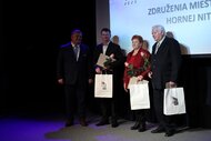 Poďakovanie ZMO HN za výrazný podiel na rozvoji miestnej kultúry ©Vladimír Štrbík www.codnes.sk