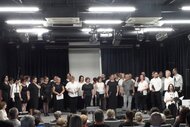 Záverečný koncert – účastníci Prievidzských zborových dielní