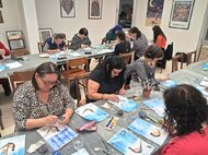 Učíme sa umeniu 2026: Zasnežené ticho (26. 1. 2026)