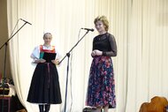 Otvorenie súťaže - starostka obce Opatovce nad Nitrou Dana Melišková