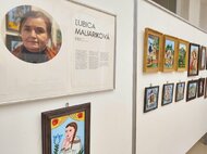 Ľubica Maliariková, maľba na sklo (Prievidza)