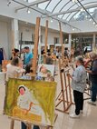 Workshop: Maľba na plátno s Emíliou Jakubisovou