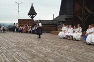 Účasť malých folkloristov na festivale Východná 2022