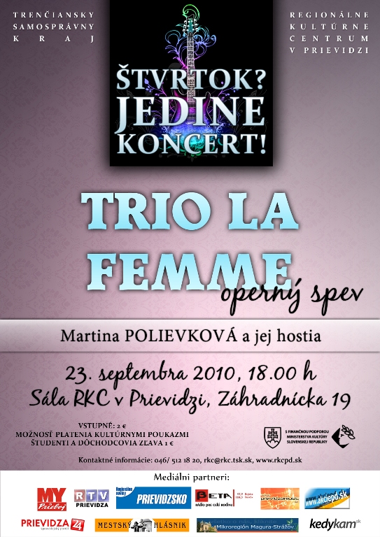 Trio la femme - plagát