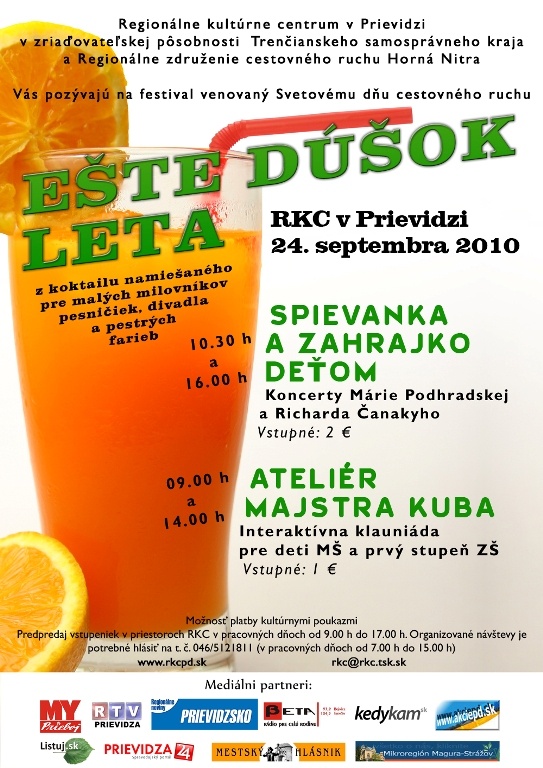 Ešte dúšok leta - plagát
