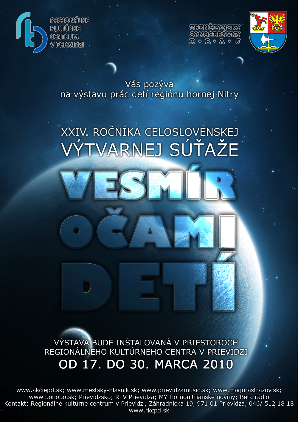 vesmír očami detí - plagát
