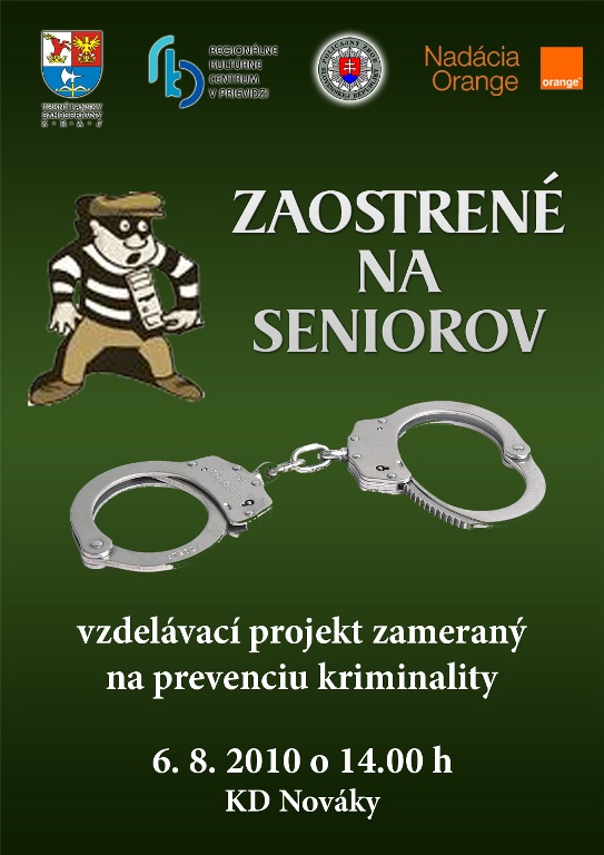 Zaostrené na seniorov - plagát